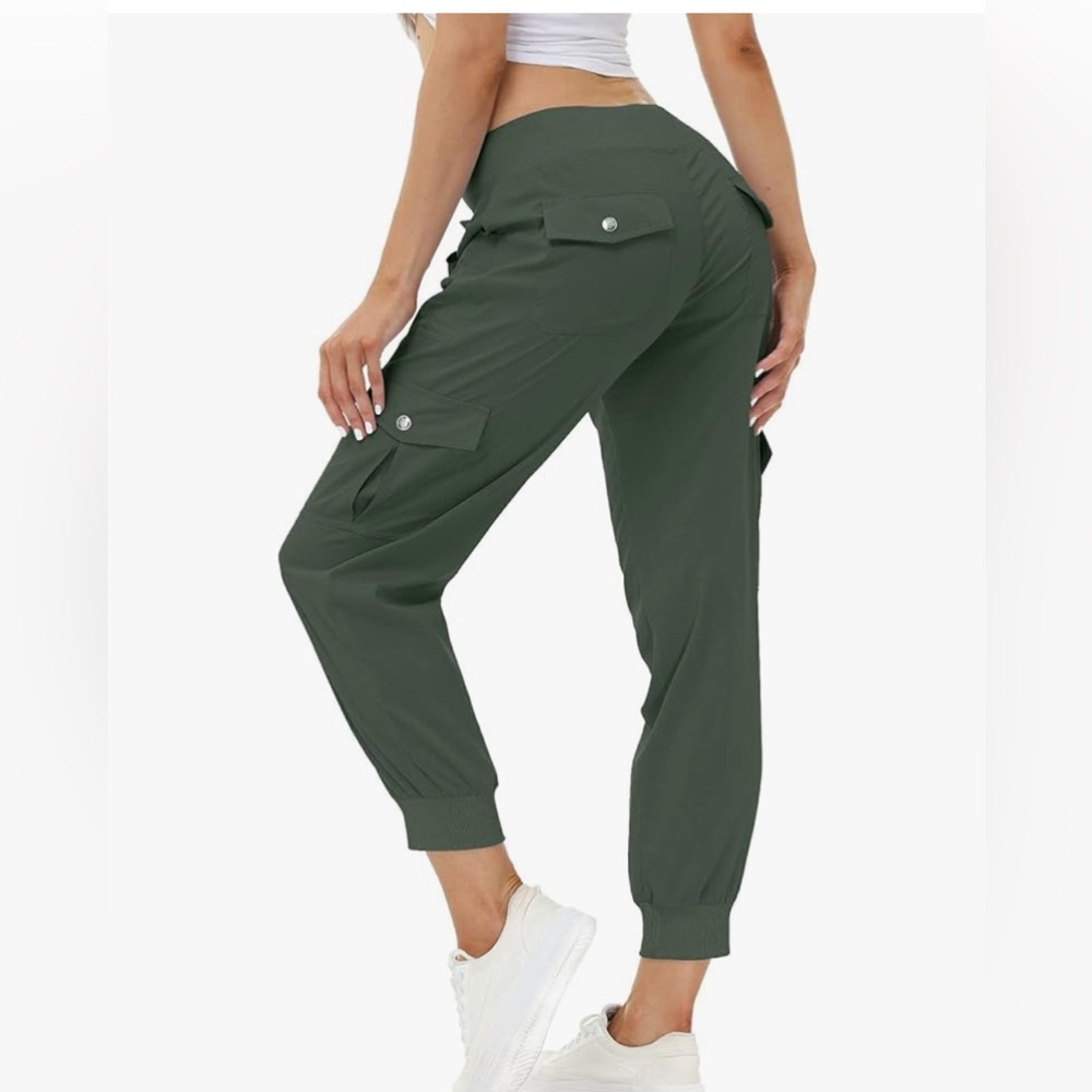 Olive Green Women's Joggers New